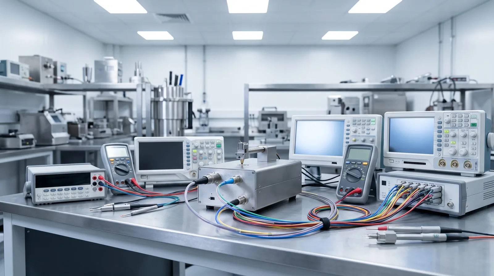Testing equipment lab